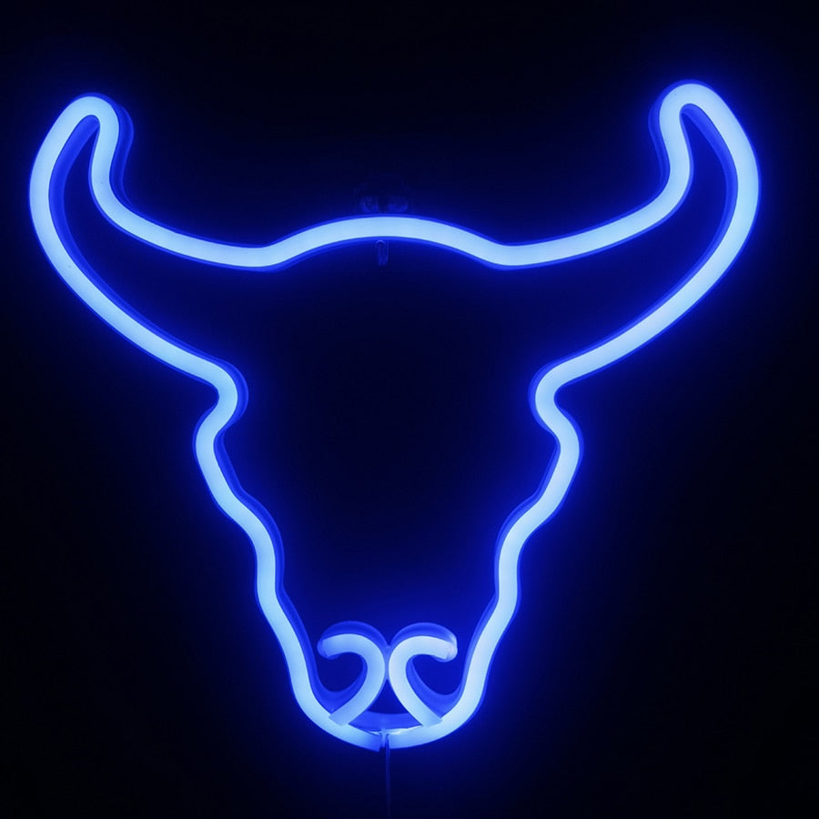 Neon Led Bull/Neon Bull Head /Bull Neon /Bull Neon Sign
