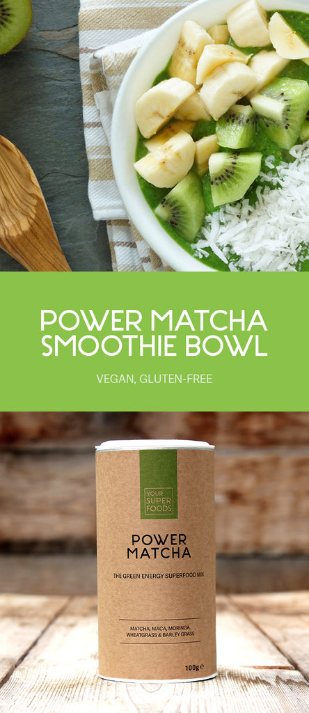 power matcha smoothie bowl