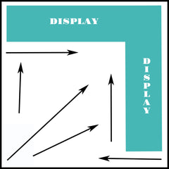 Inverted L Booth Design Set Up