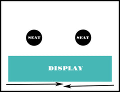 Straight Line Booth Design Set Up