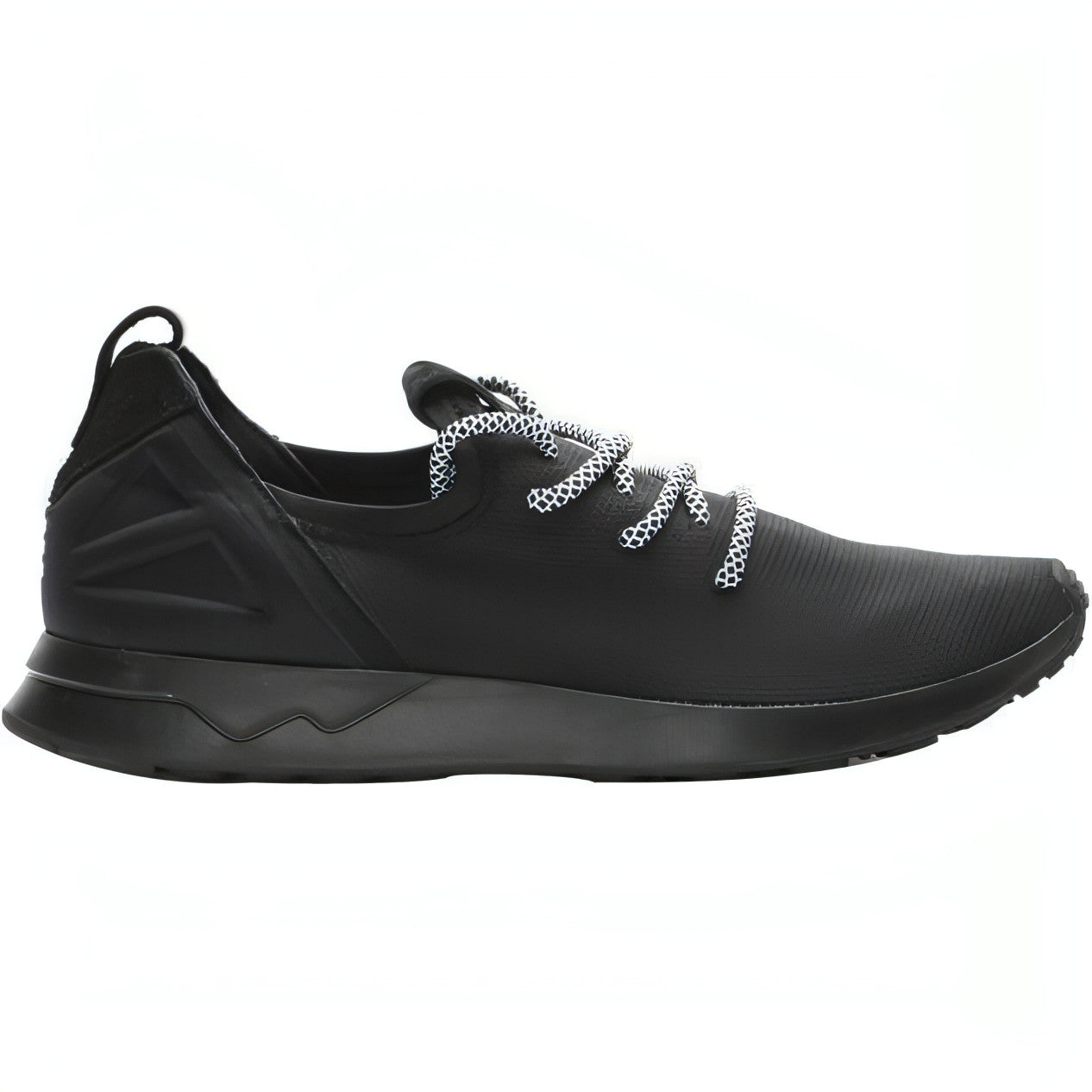 zx flux trainers black