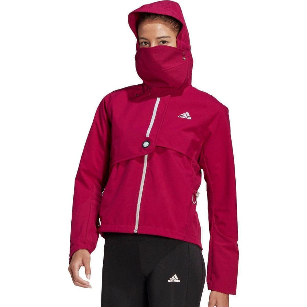 adidas Wind.RDY Womens Running Jacket Pink