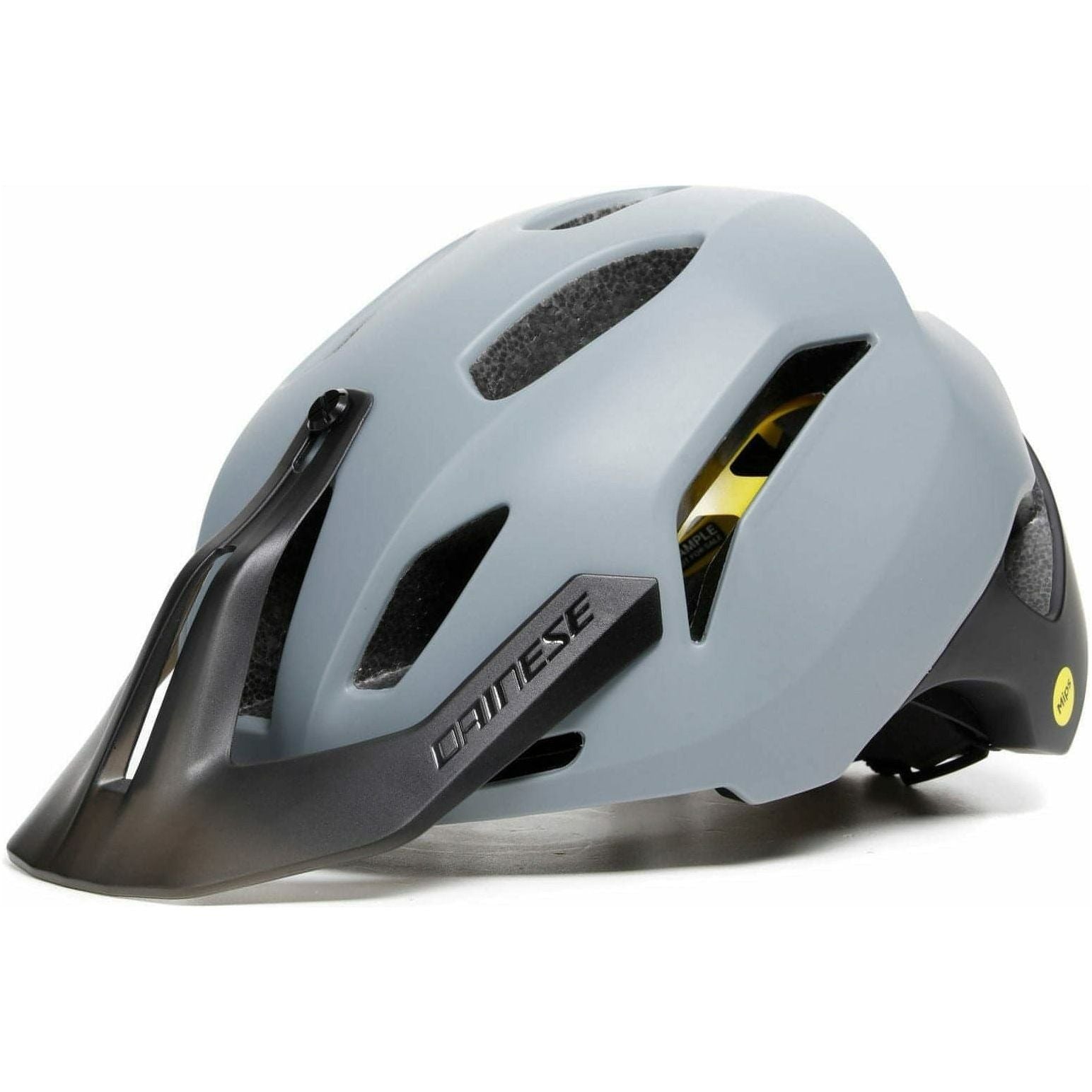 grey cycling helmet