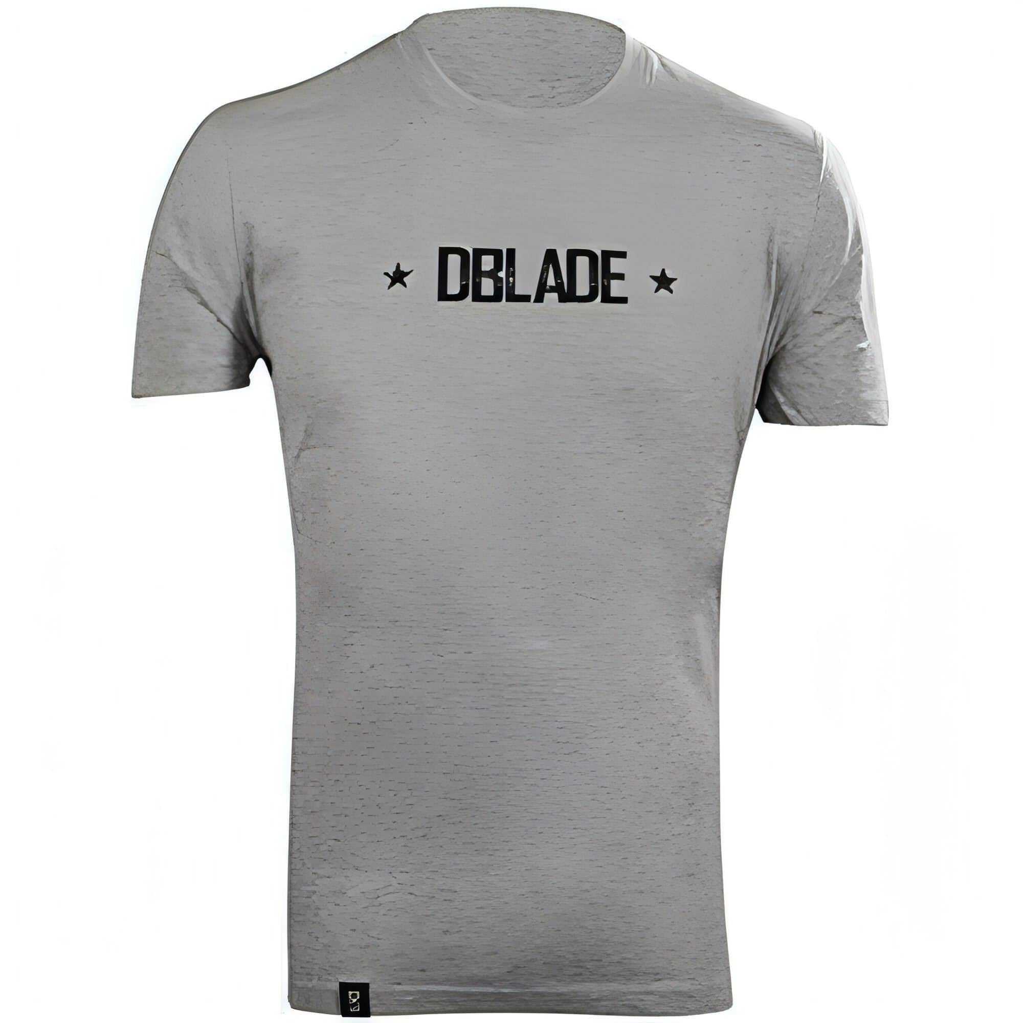 Dblade corporate Print Short Sleeve Mens Work Wear Top-Black 