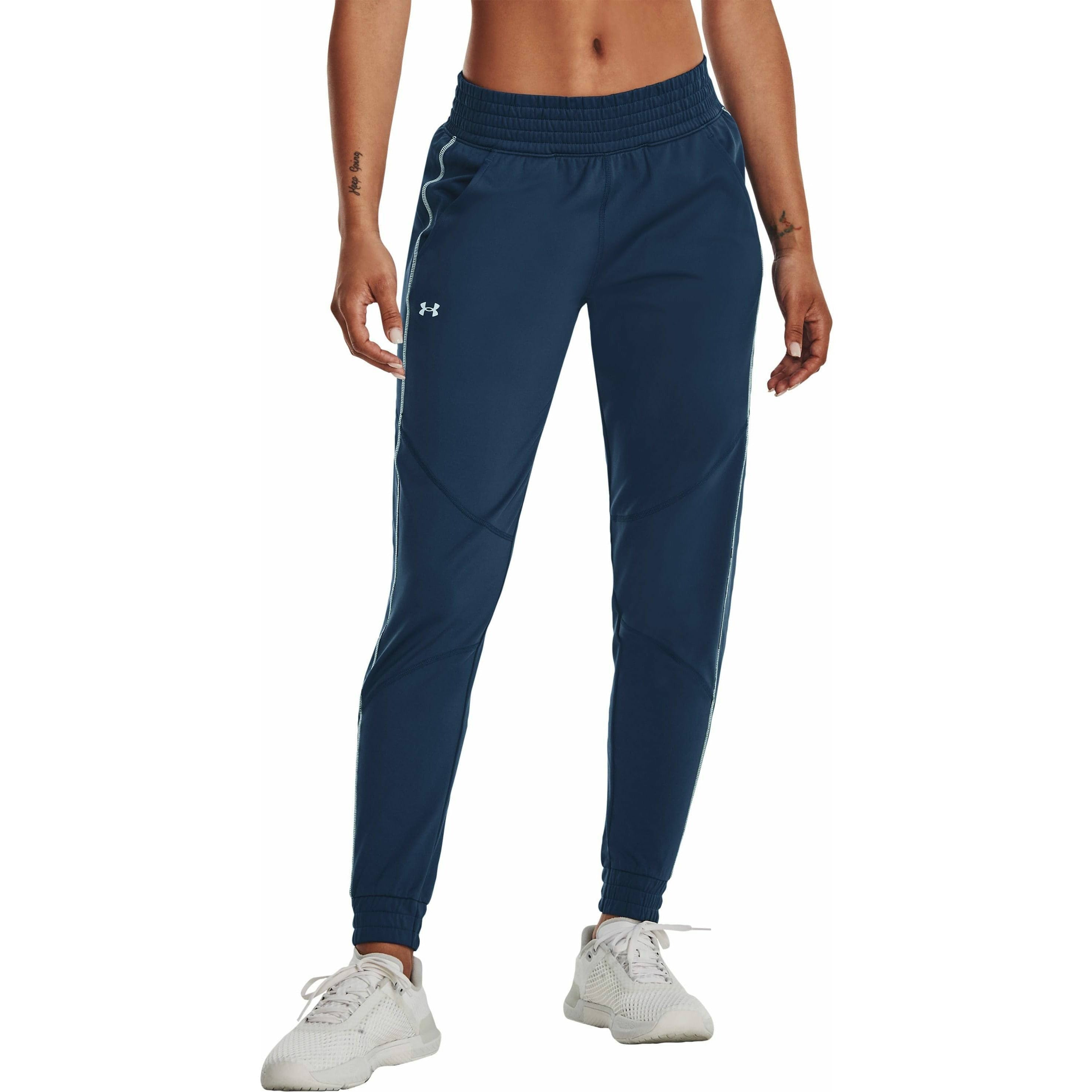 Armour Train Cold Weather Womens Running Pants Navy