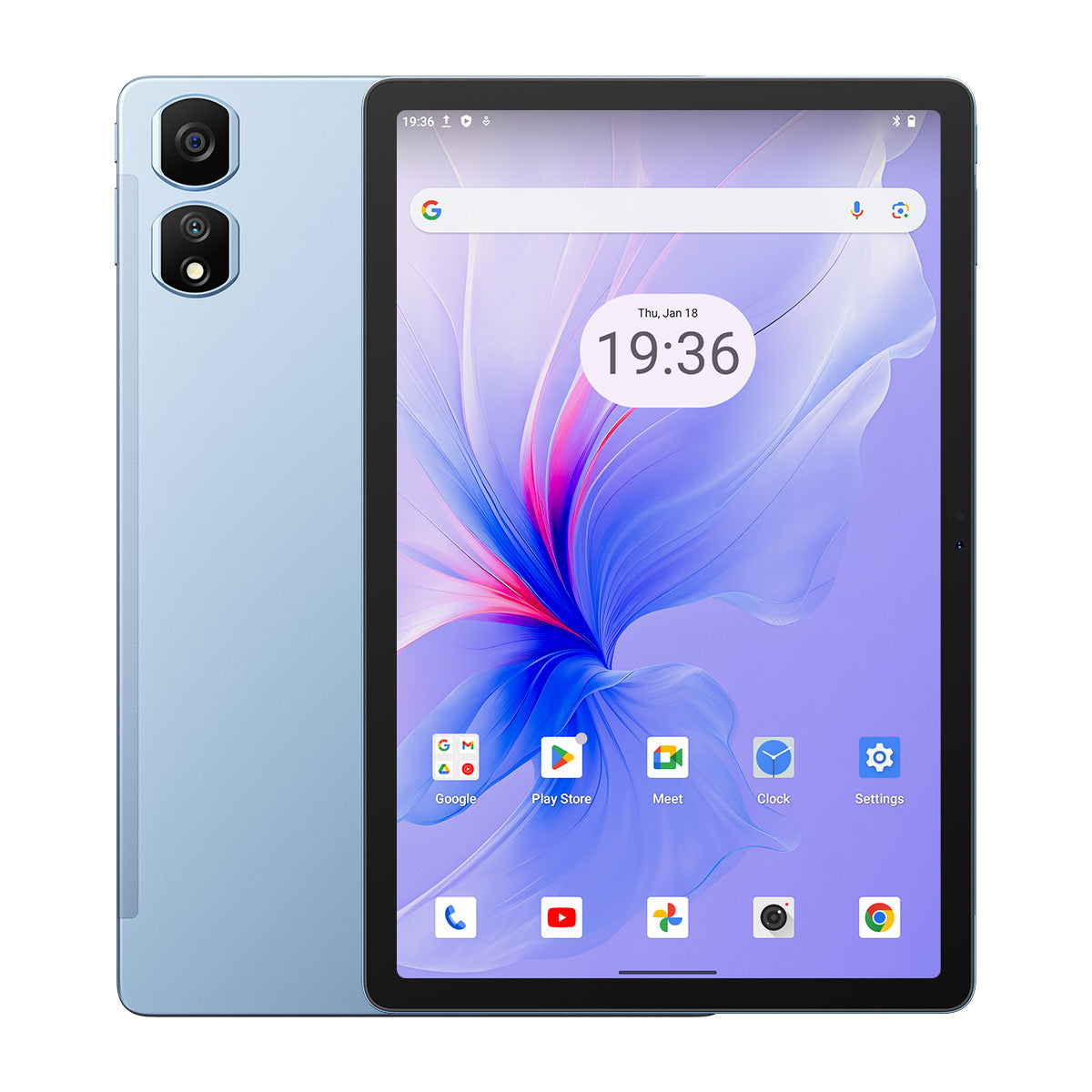 

Blackview Tab 16 Pro 11-inch Unisoc T616 Octa-core 7700mAh Netflix HD Support Android Dual 4G Tablet PC 8GB+256GB / Blue