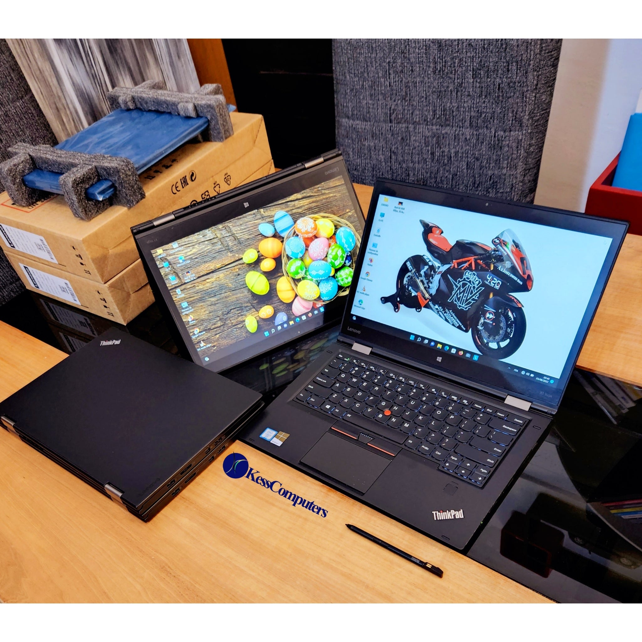 Lenovo ThinkPad X1 Yoga Core i7 -7600U, Tactile 360°, 512 Go SSD, 16 G