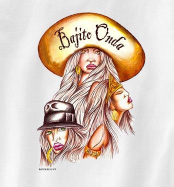 130BANDANA - CHARRA, CHOLA & AZTECA BY MORALES CHICANO PRISON ARTIST - BANDANA