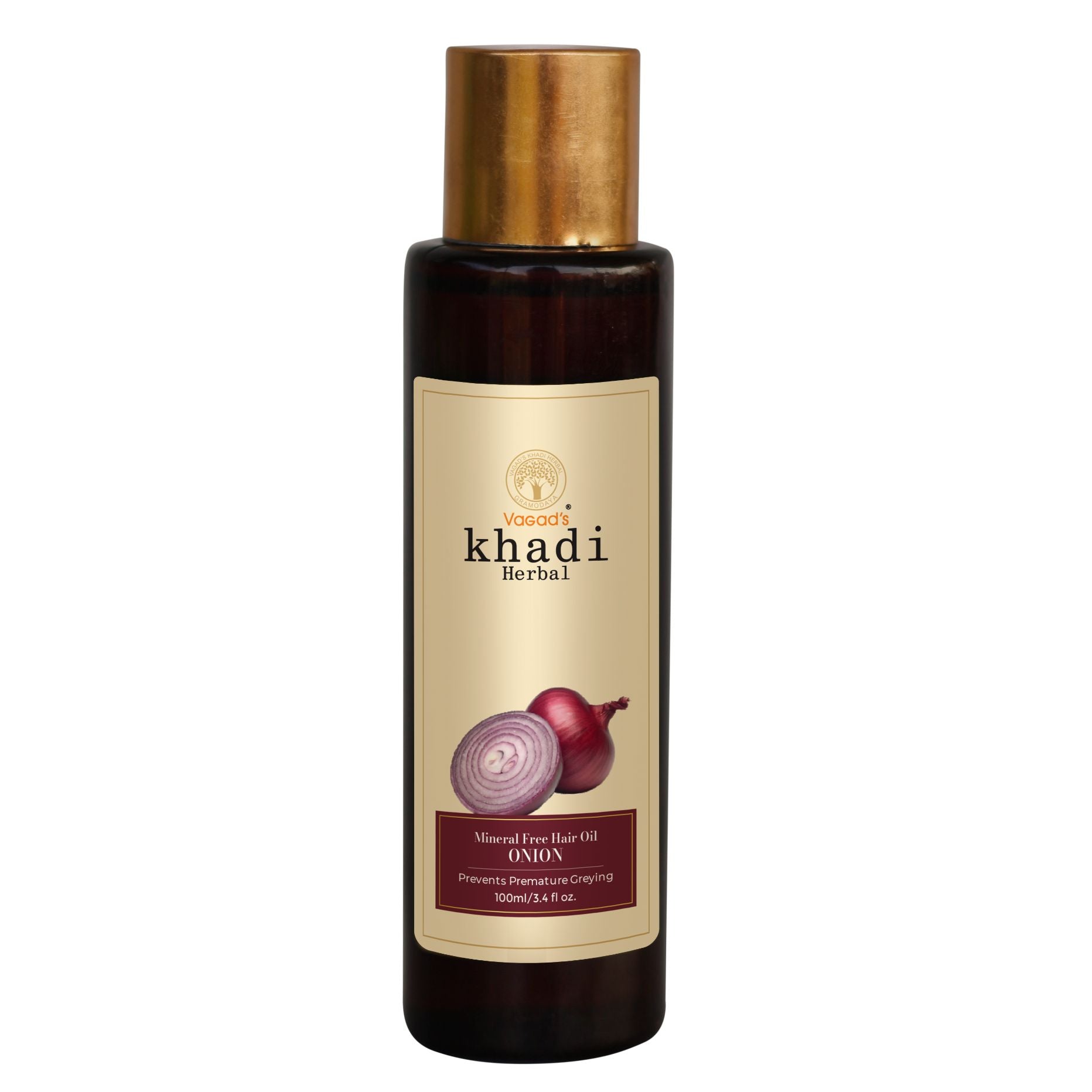 Onion Hair Oil for Hair Growth & Hair Fall Control | Vagad's Khadi