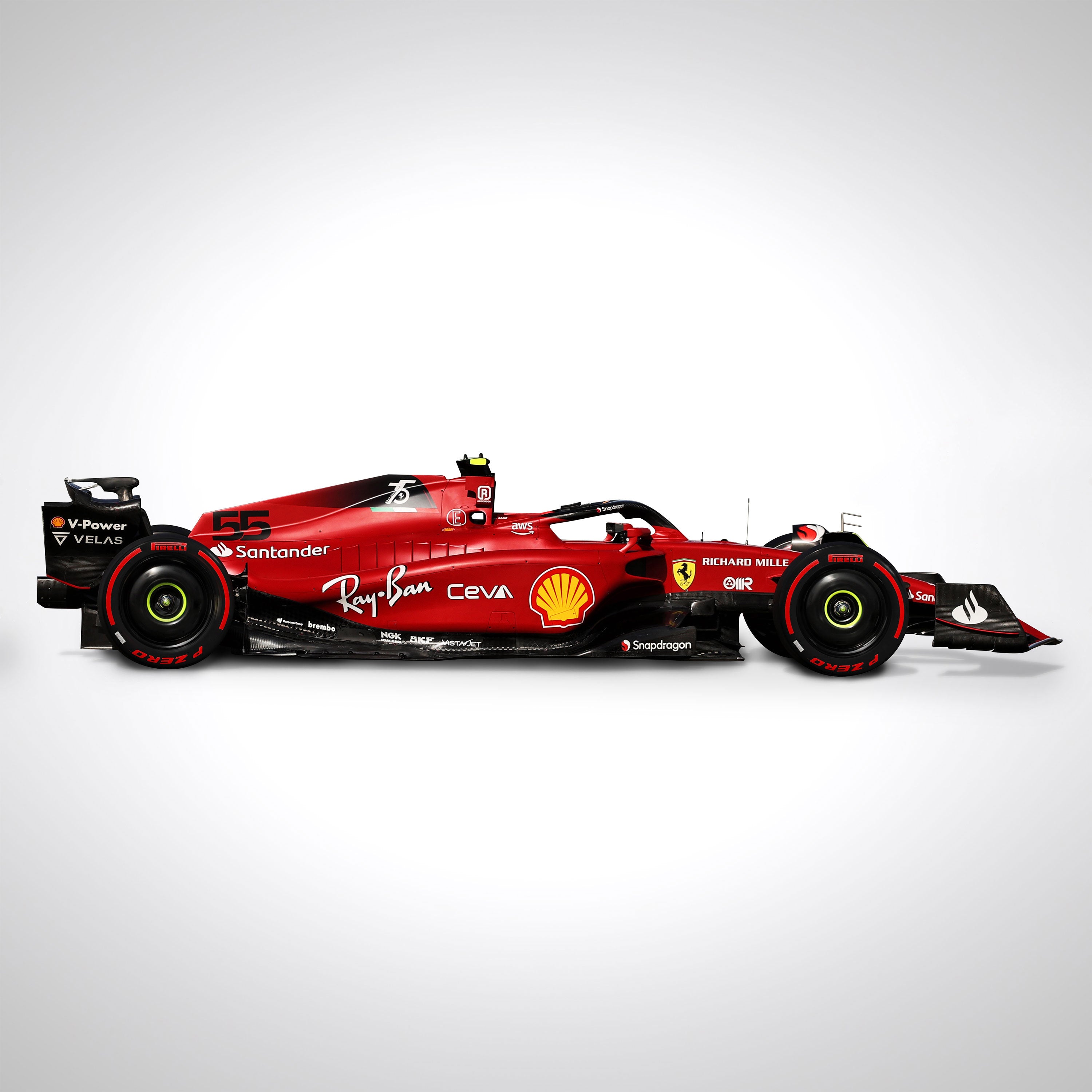 warm Landschap Geven Carlos Sainz 2022 1:8 Scale Model Scuderia Ferrari F1-75 – Bahrain GP – F1  Authentics