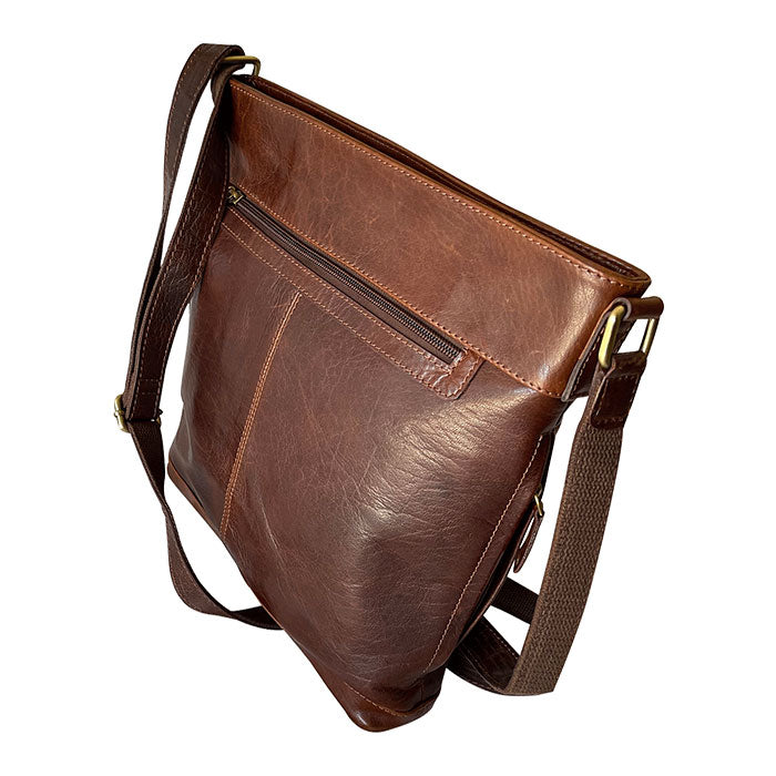 Genuine Leather Men Vintage Gift Shoulder Messenger Crossbody Sling Bag SATCHEL 