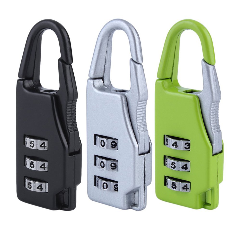 zipper combination lock