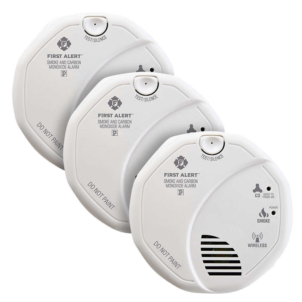 First Alert Smoke Detector and Carbon Monoxide Detector AlarmZ-Wave 