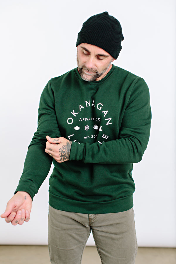 Green Classic Crewneck