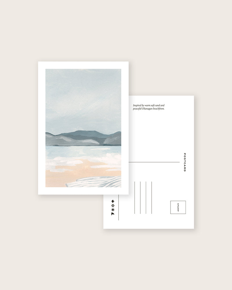 Stillness in The Seasons - Set of 4 westernblotter  inspired Postcards
