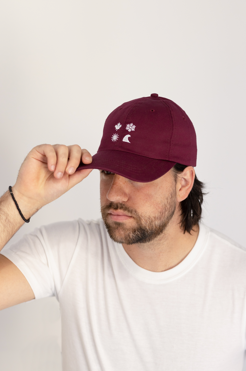 Plum 4 Icon Ballcap