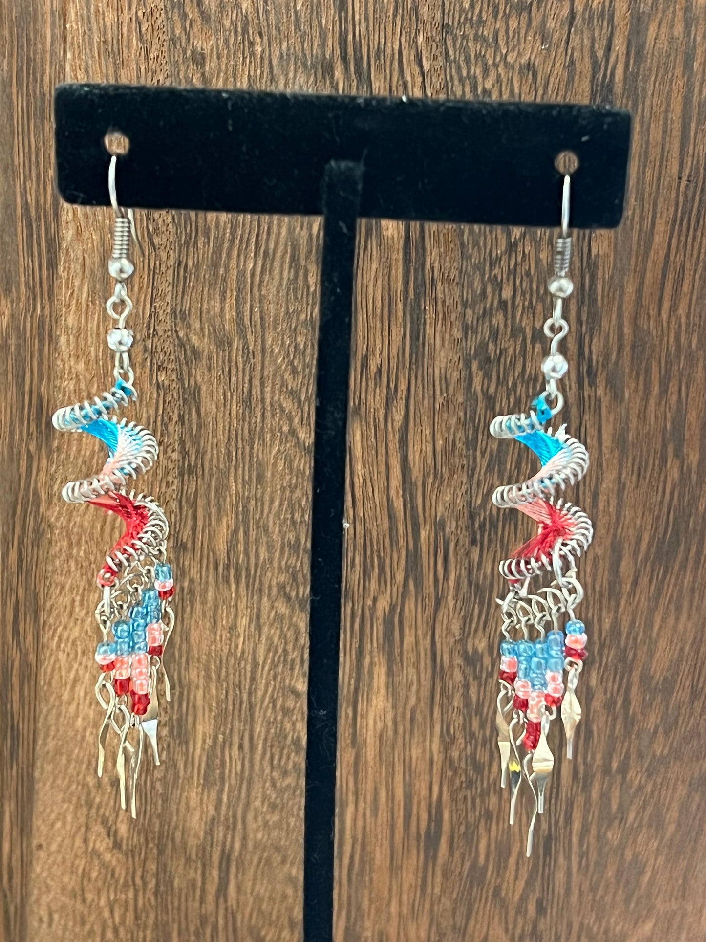 Earrings | Spiral Swirl Peruvian Thread Earrings