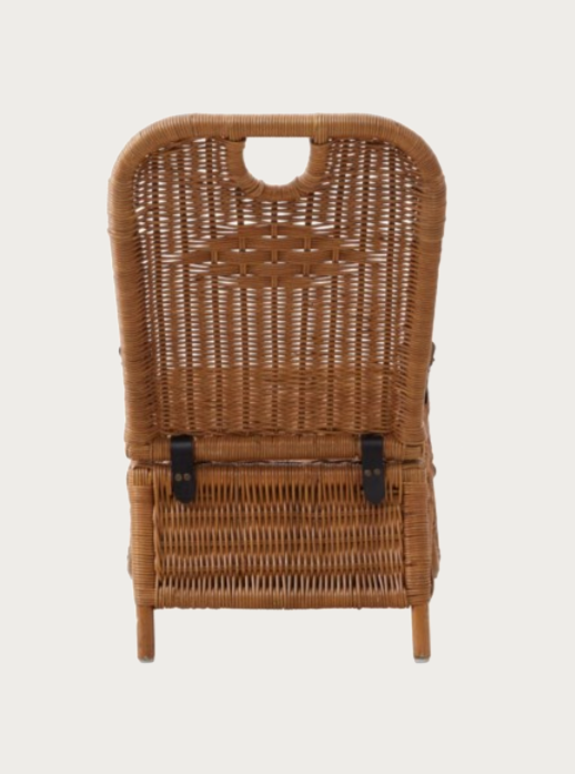 folding basket chair