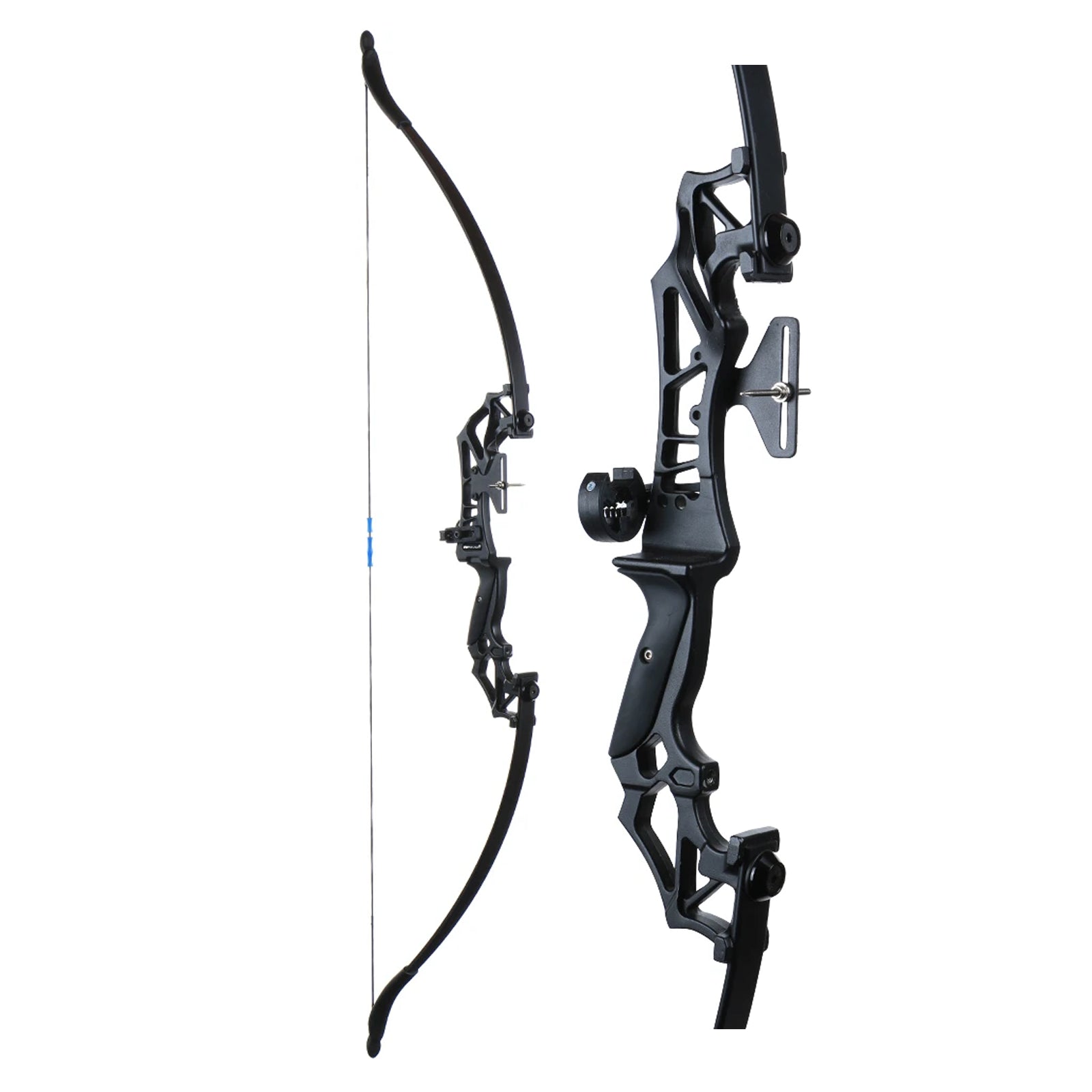 Black Archery Arrow Rest Center Screw Recurve Compound Bow Target High Quality 