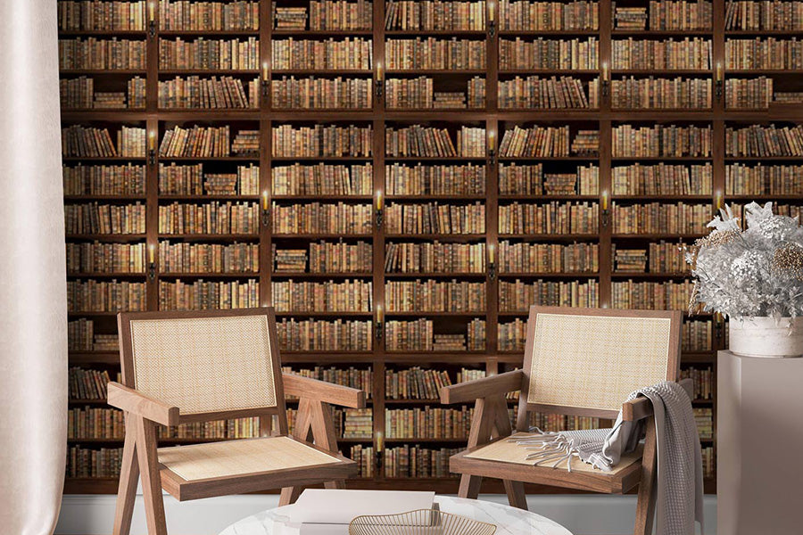 library book wallpaper