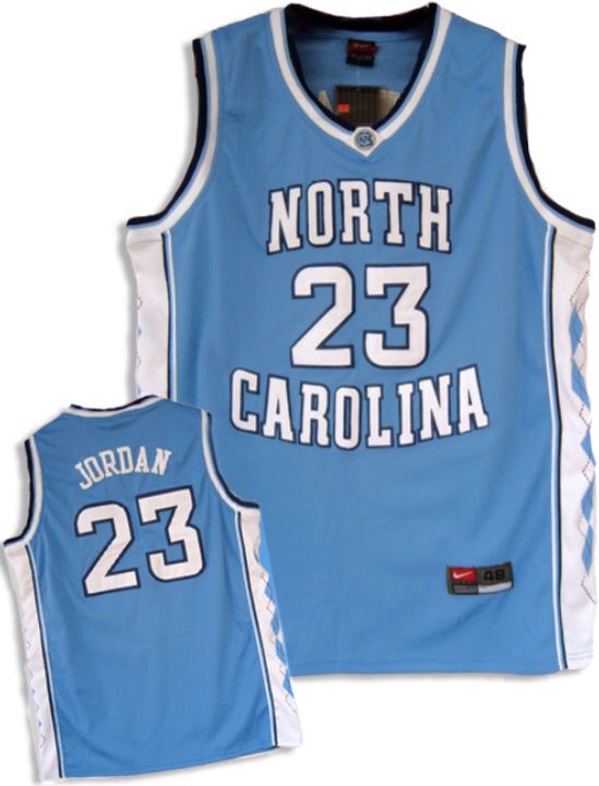 michael jordan tar heels jersey