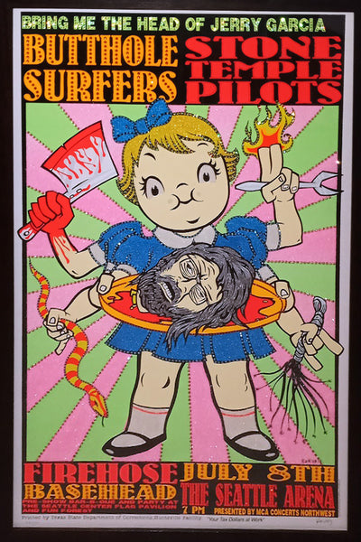 SEAL限定商品】 butthole surfers シルクスクリーン frank kozik