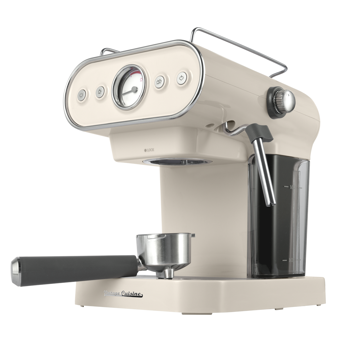 veiling Vesting vuurwerk Coffee machine with frothing nozzle