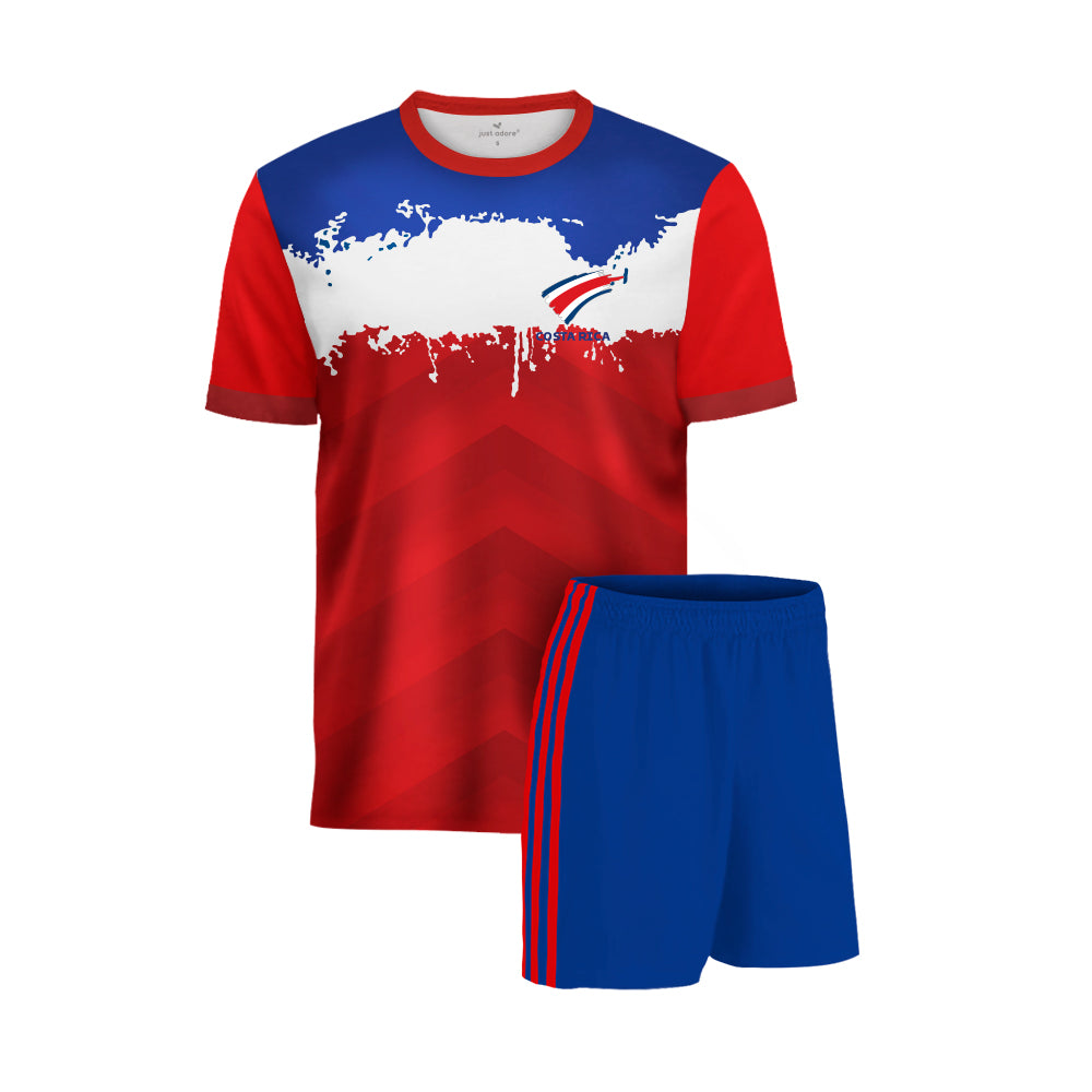 Costa Rica world cup jersey set Costa Rica 2022 jersey & shorts