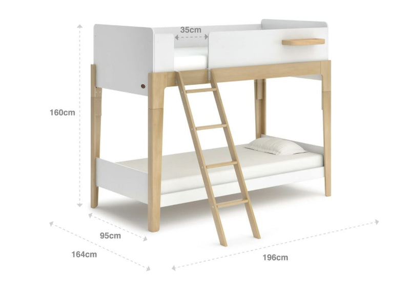 Boori Kids Natty Single Bunk Bed