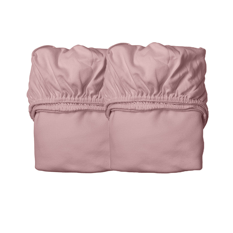 Leander Organic Cot Fitted Sheets 2 Pack