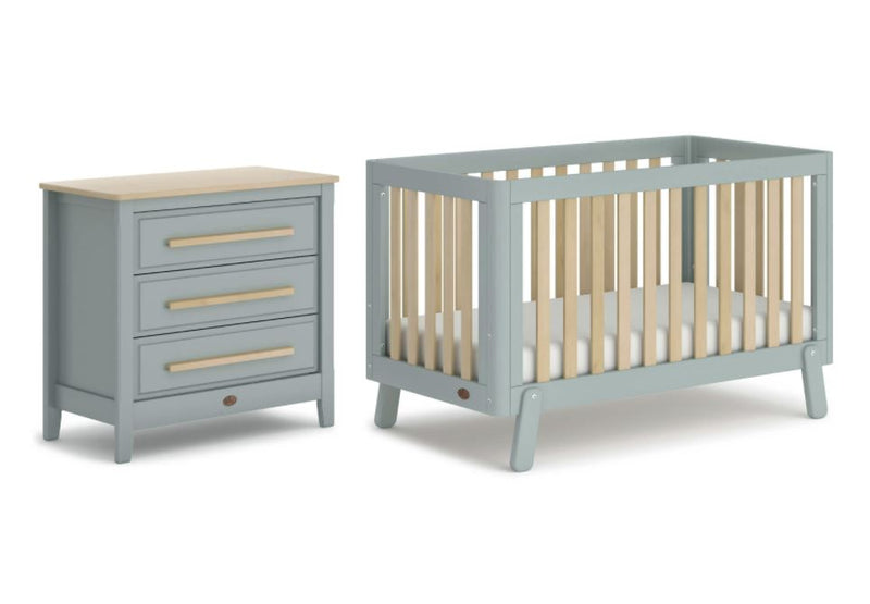 Turin Cot Bed 2 Piece Nursery Furniture Set