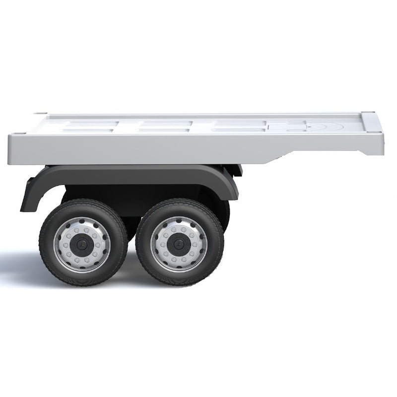 Little Riders Kids Ride On Toy Trailer for Mercedes Actros Truck