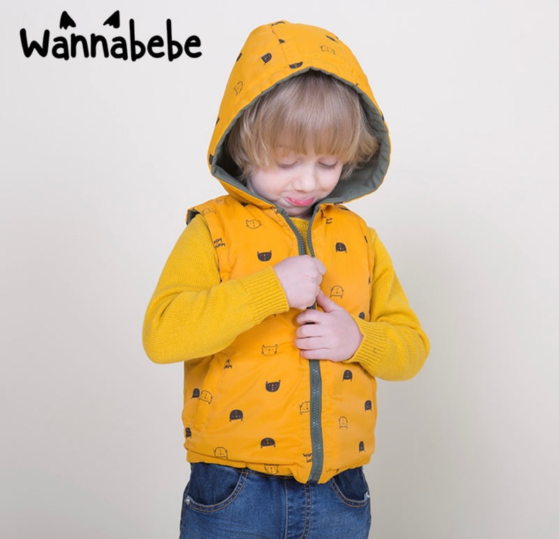 Toddler Boy/Girl Double Side Wear