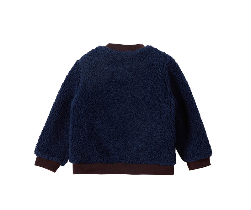 Toddler Boy Teddy Fur Jacket