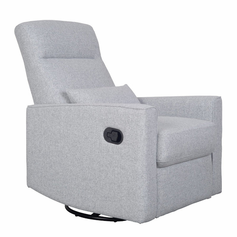 IL TUTTO PAIGE NURSERY RECLINING GLIDER CHAIR IN GREY SALT