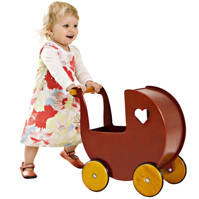 Moover Wooden Doll's Pram