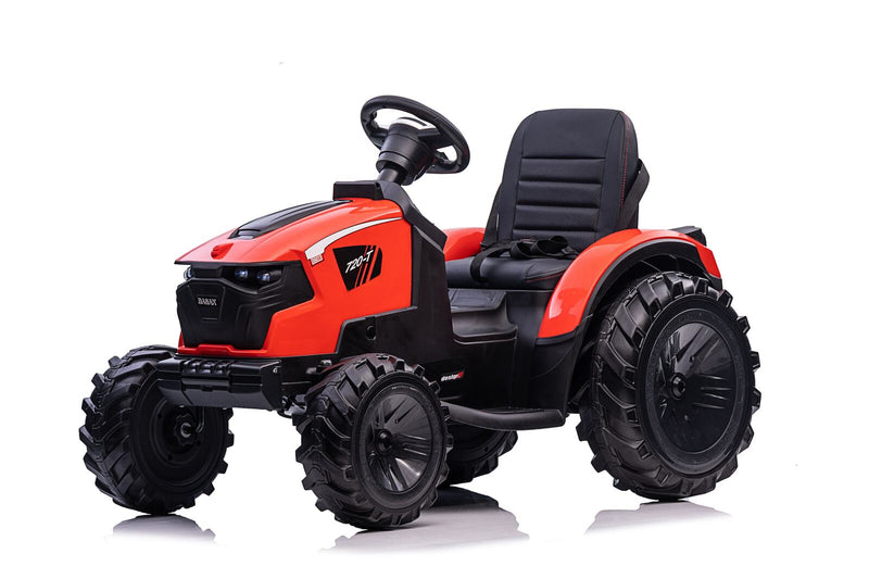 Kids Ride On Car 12V Tractor 2 In 1 With Trailer And Excavator