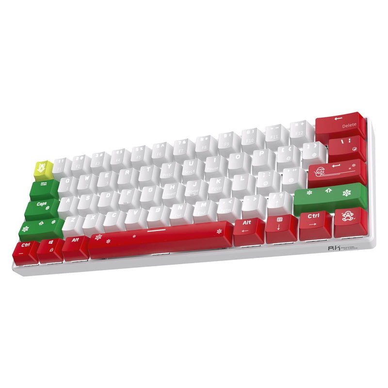 Royal Kludge RK61 Christmas Tri Mode Hot Swappable RGB Mechanical Keyboard (Brown Switch)