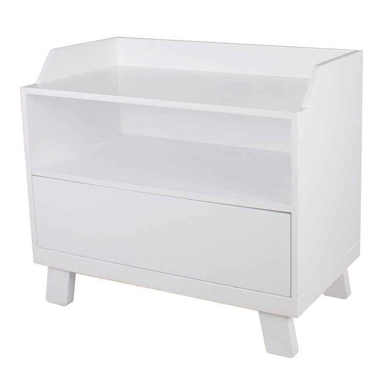 Bebe Care - Casa Toy Box with Seat - White