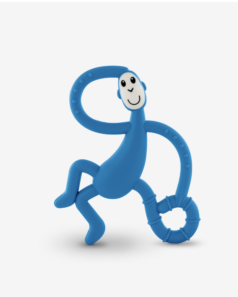 MATCHSTICK MONKEY DANCING MONKEY TEETHER - BLUE