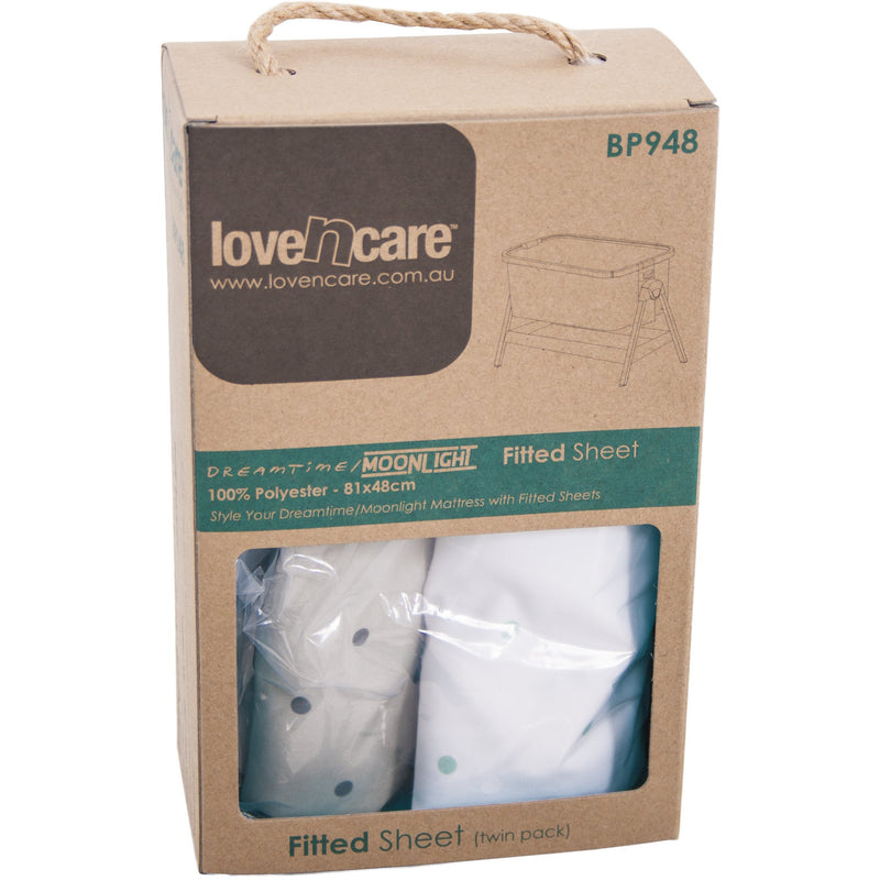 Love N Care Dreamtime/Moonlight Fitted Sheets