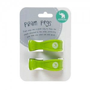 All4Ella 2 Pack Pegs - Green