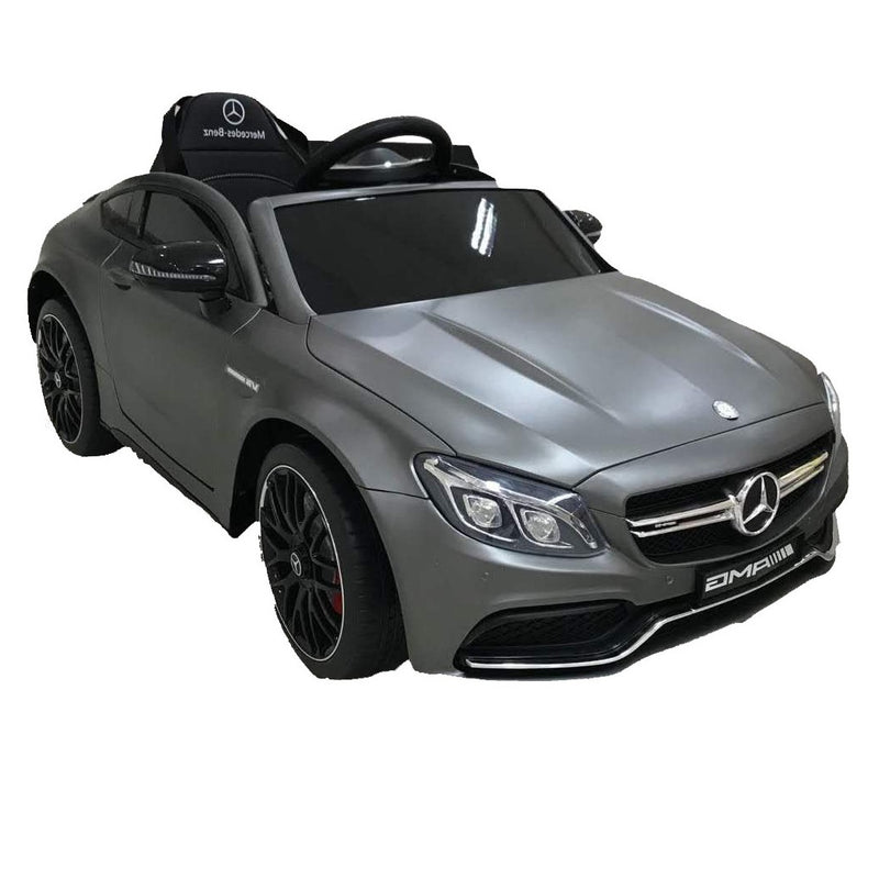 Little Riders Kids Ride On Car Mercedes Benz AMG C63 S Sports Car 12V