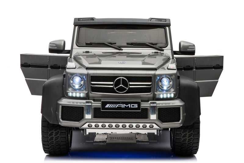 Little Riders Kids Ride On Car Licensed Mercedes Benz G63 with 6 Wheels 4WD