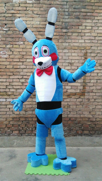 Five Nights At Freddy'S Mascot Purple Toy Bonnie Costume Carnival Fancy Dress