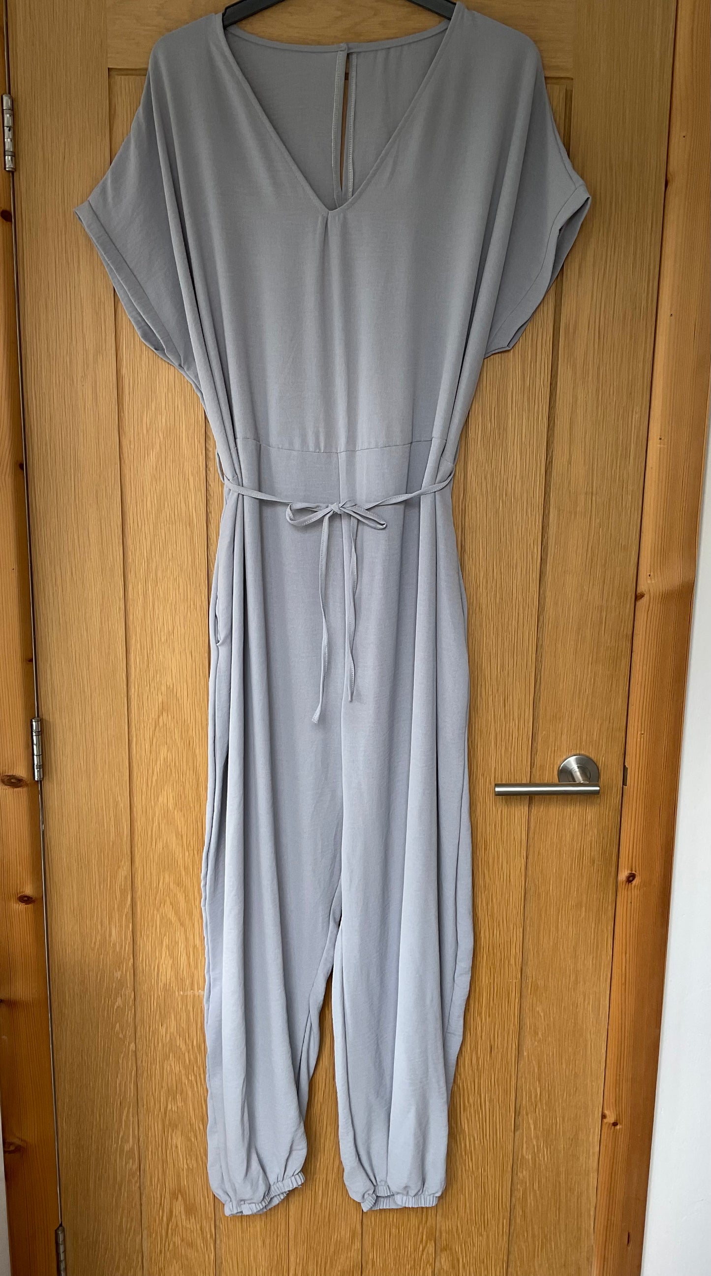 Grey jumpsuit