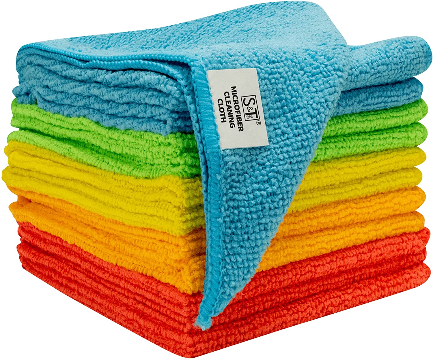 Microfiber Cleaning Clothes Reusable Softer Towels Absorbent Rags Lint Free S... 