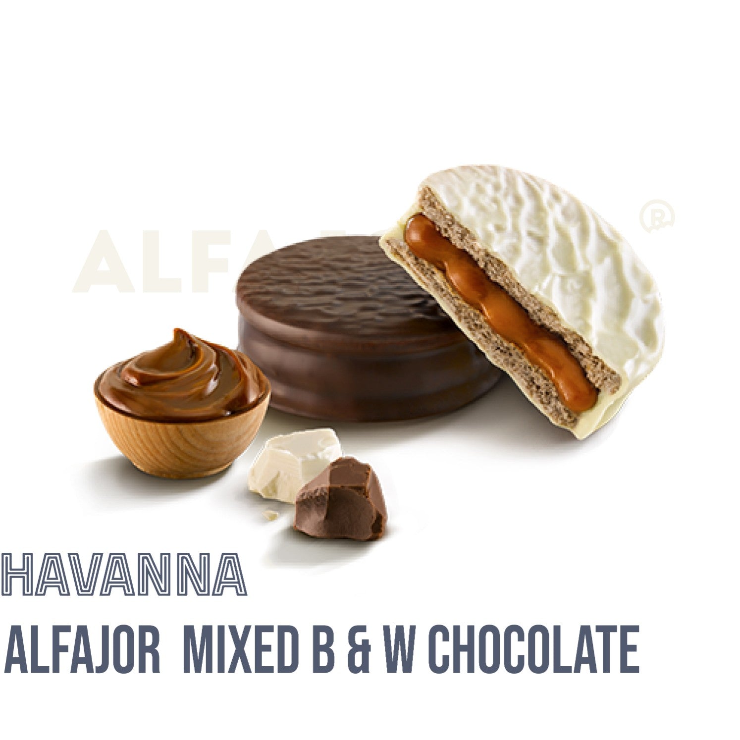Alfajor Mixed and White Chocolate | Havanna – Store