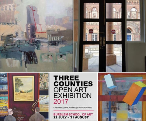 Three Counties Art Open 2017 at Burslem School of Art 21 Jul to 31 Aug 2017