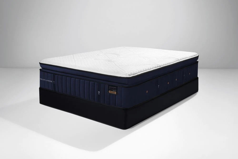 stearns & foster hepburn luxury plush euro pillowtop mattress
